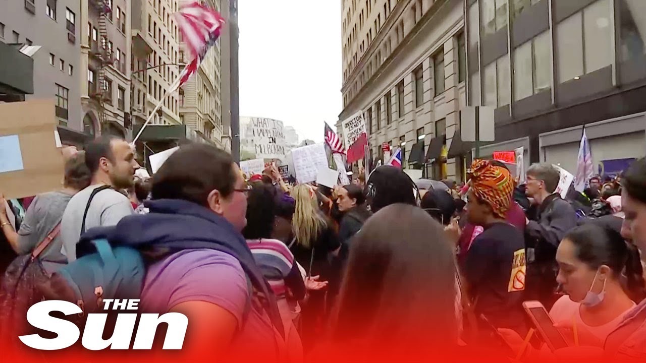 LIVE: Teachers protest New York City's COVID-19 vaccine mandate