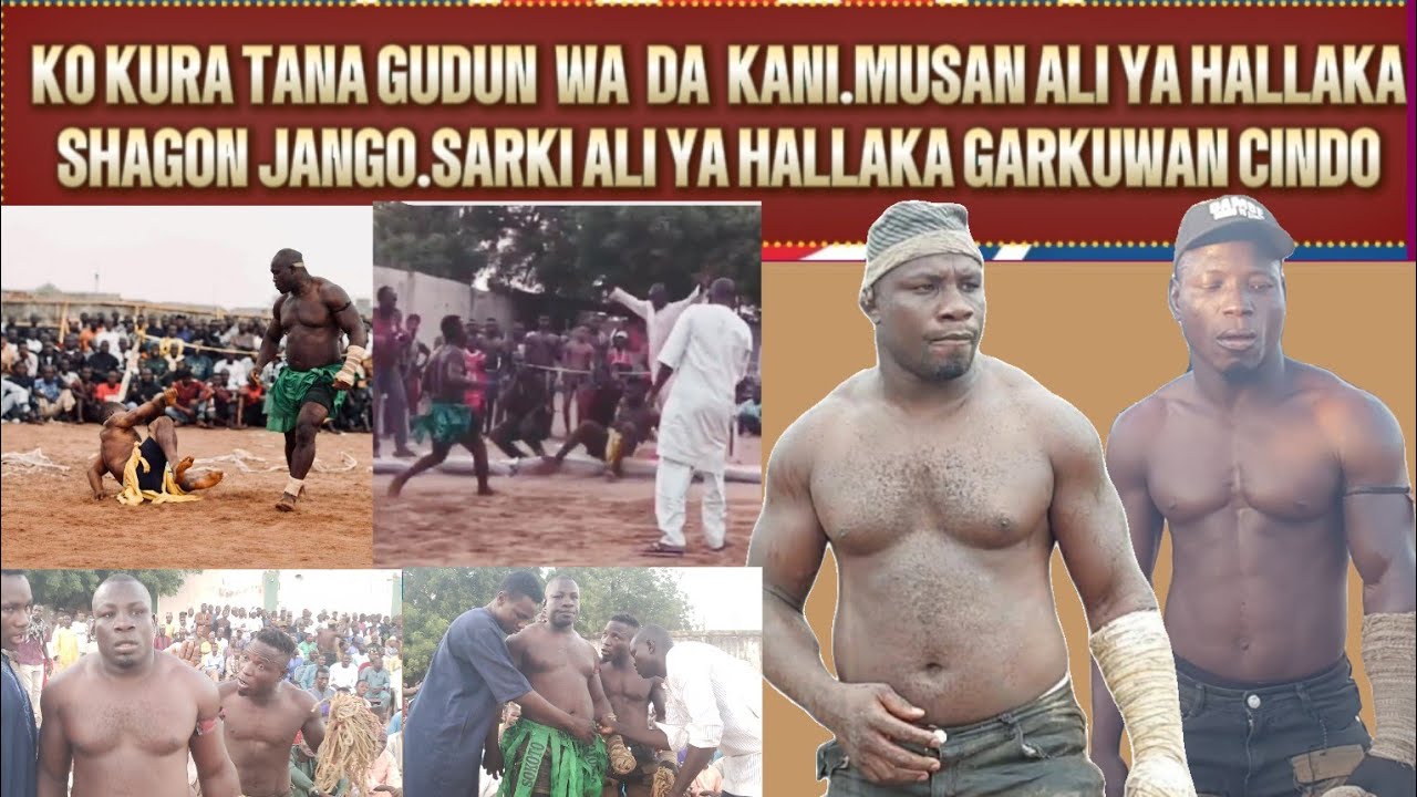 KO KURA TANA GUDUN WA DA KANI MUSA YA HALLAKA SHAGON JANGO ALI YA HALLAKA GARKUWAN CINDO