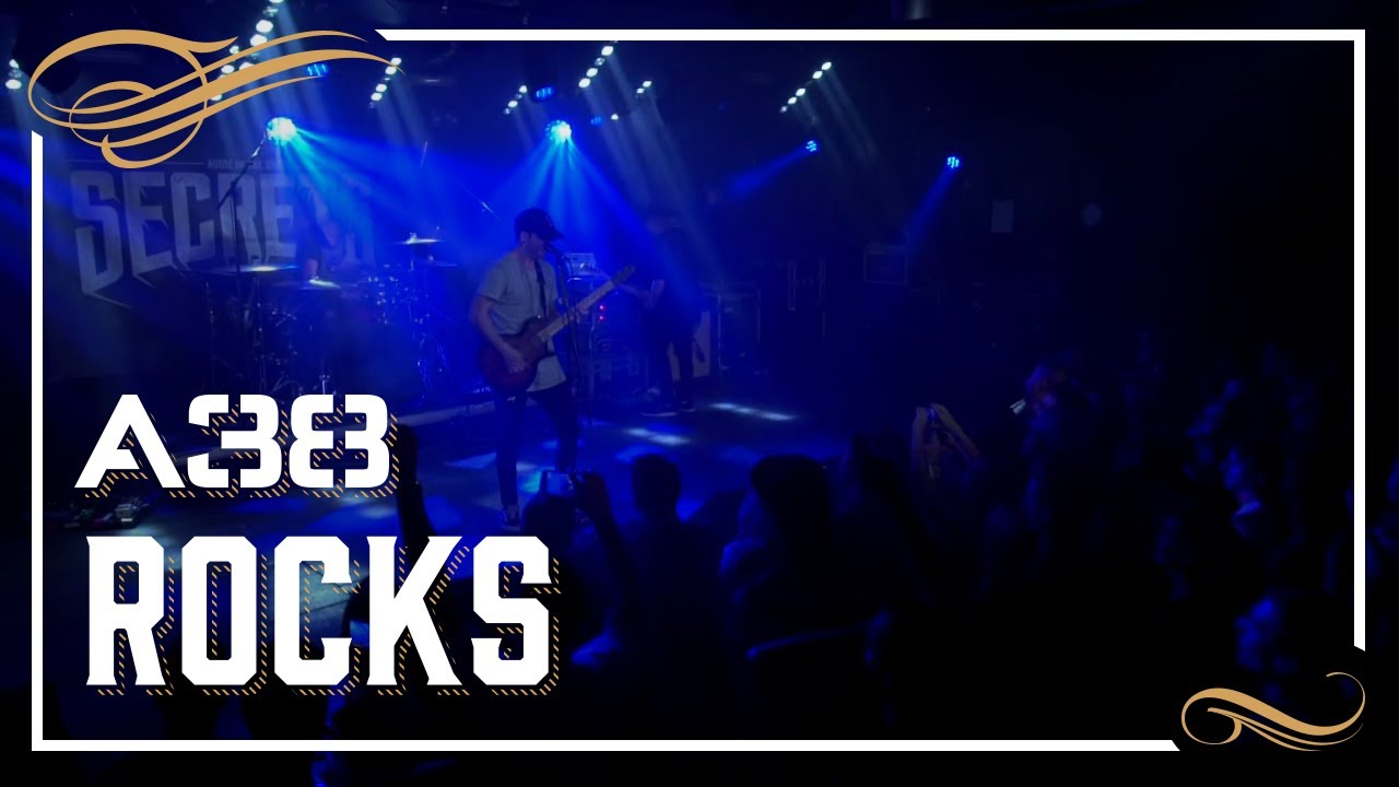 Secrets - Sleep Well Darling // Live 2017 // A38 Rocks