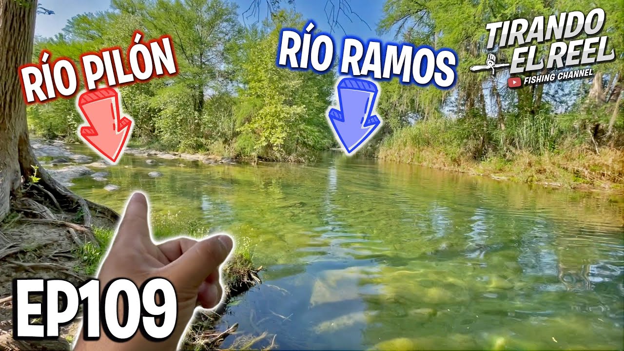 Pescando en la unión del Río Pilón y el Río Ramos