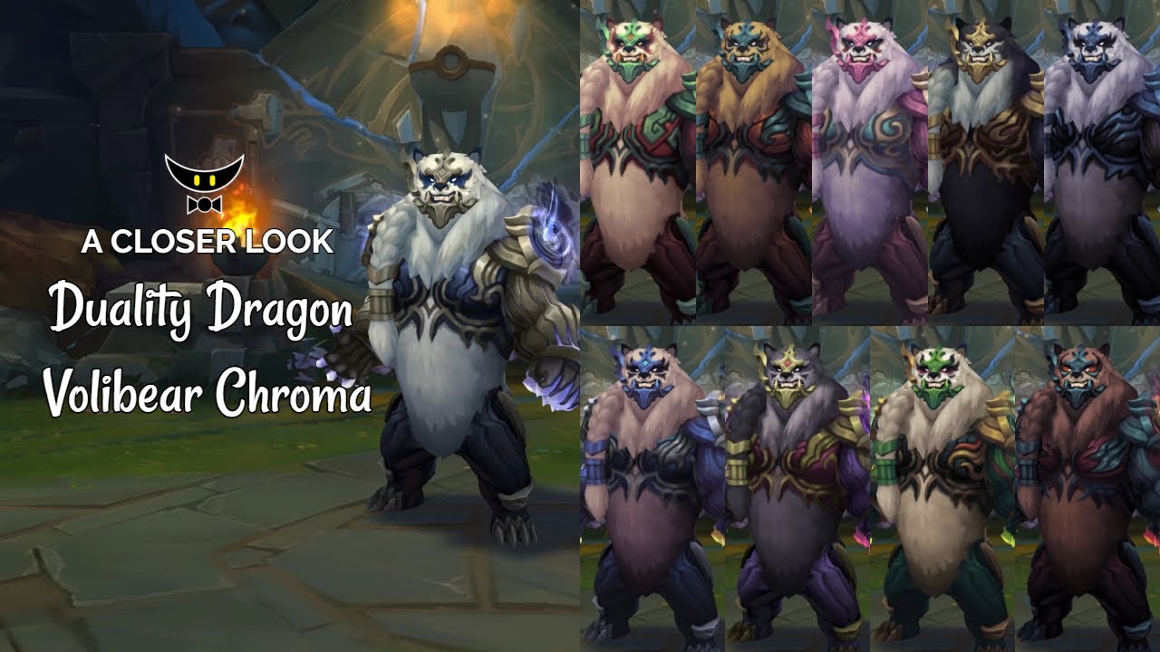 Duality Dragon Volibear Chromas