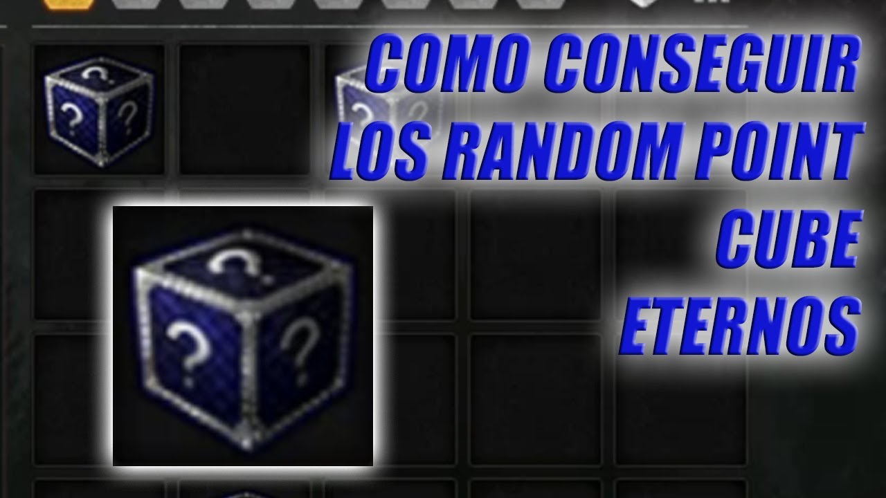 COMO CONSEGUIR LOS RANDOM POINT CUBE ETERNO  -  CUBOS PERMANENTES  - Rakion Latino