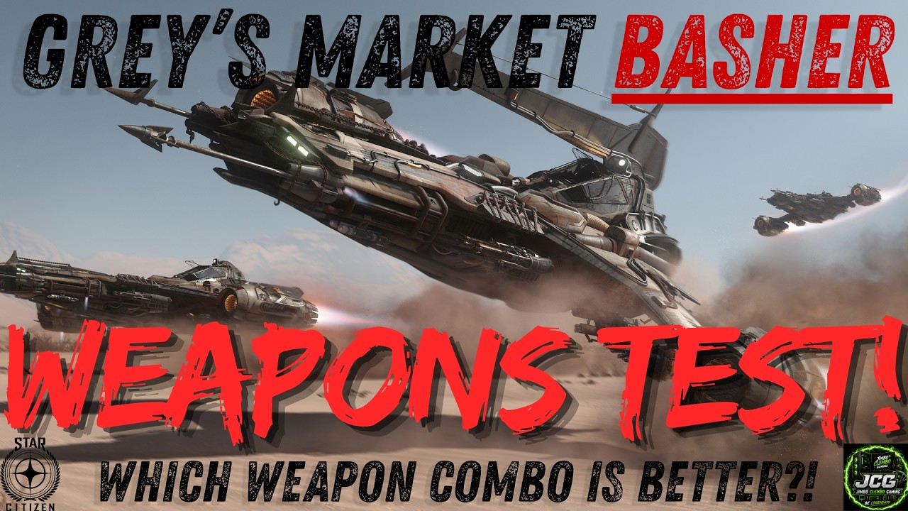 Grey's Market Basher Weapons Test! Which is the most effective in 4.9?