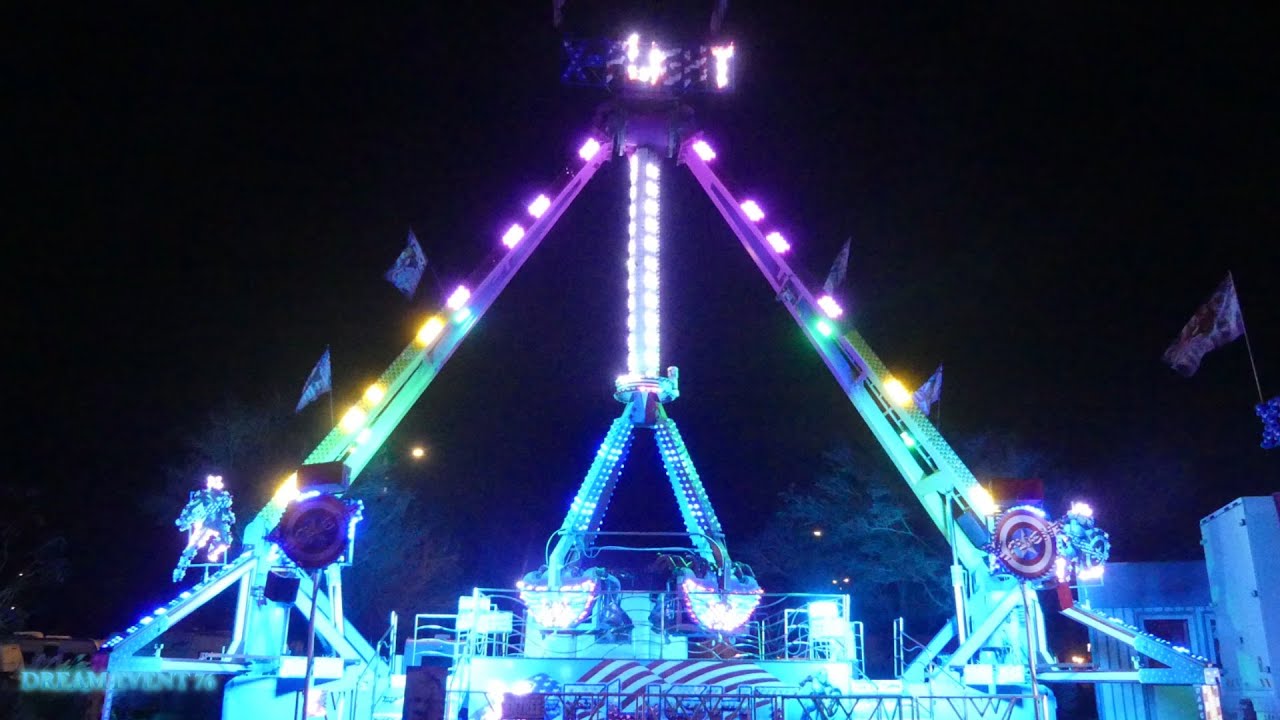 Manège X flight, foire sainte catherine 2023, Honfleur