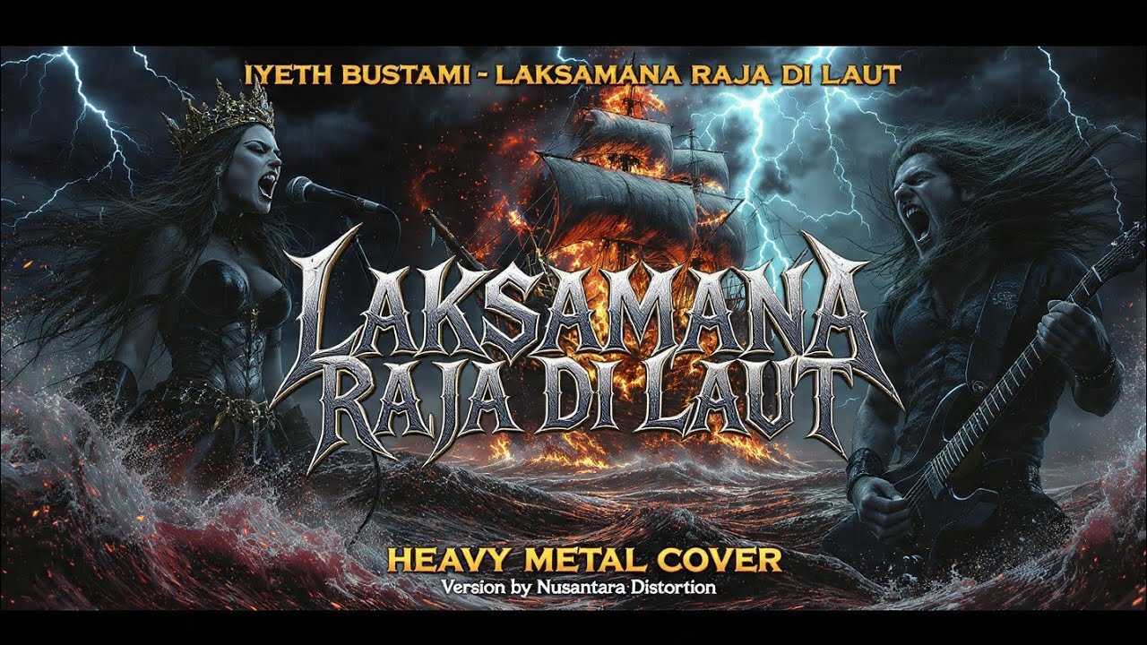 Lagu Melayu Jadi Heavy Metal! – Laksamana Raja di Laut (Epic Metal Cover)