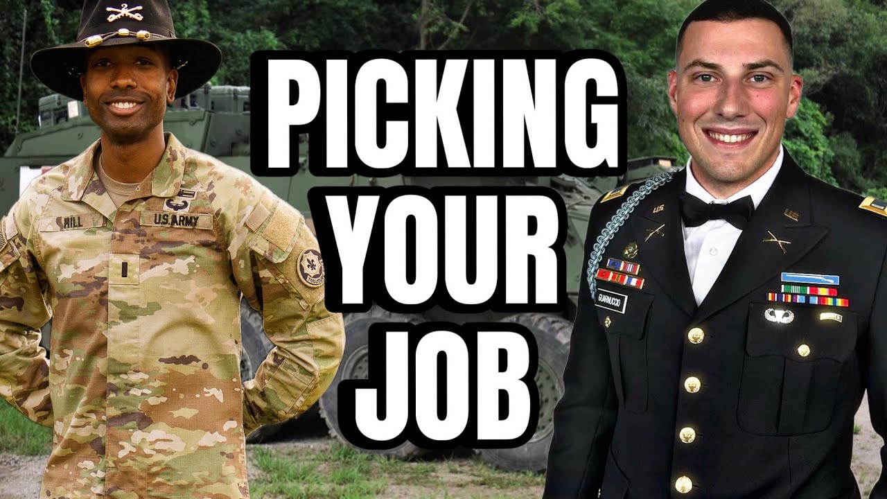 How to Pick Your Job in The Army | Officer Edition