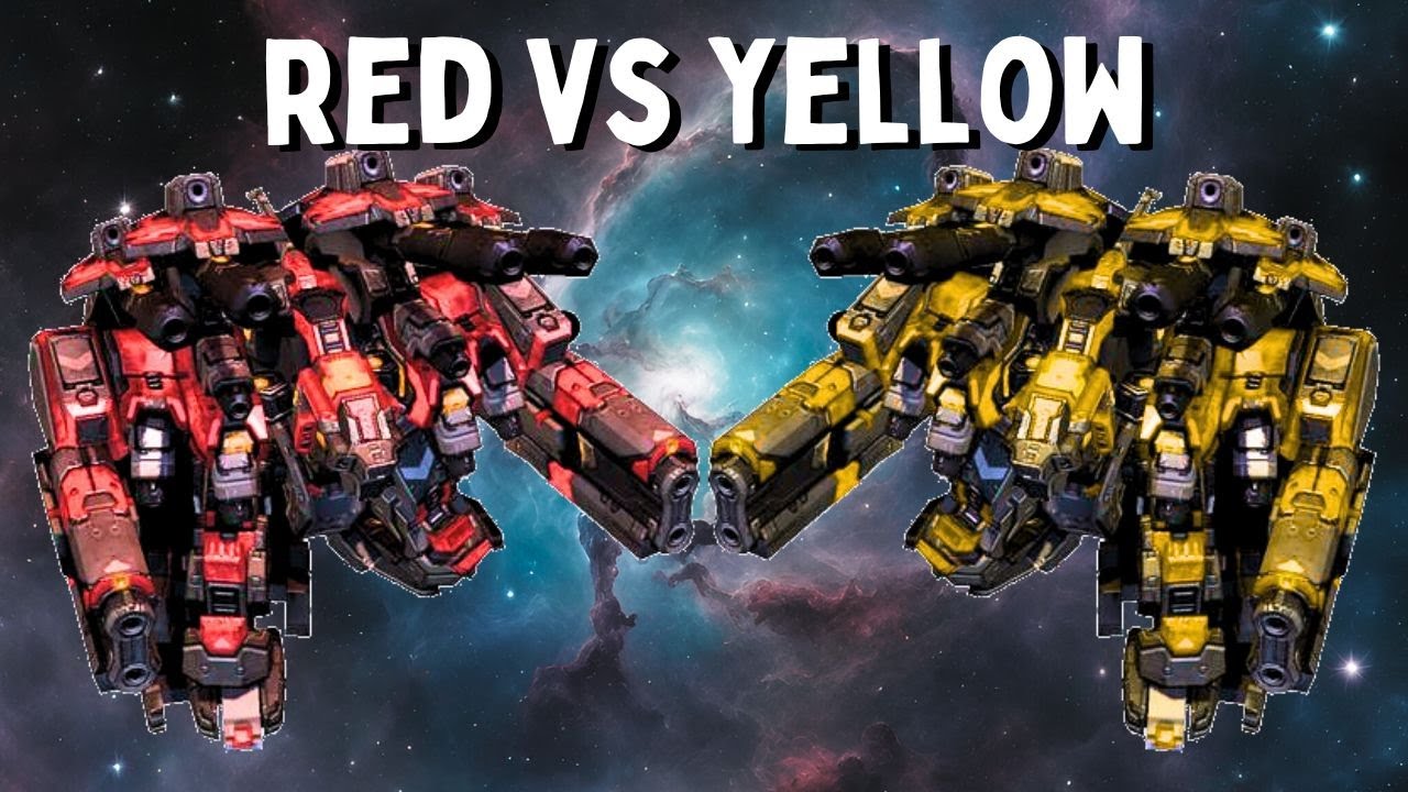 WHO WILL WIN? RED THOR OR YELLOW THOR - Gear Mode [Starcraft 2 Direct Strike]