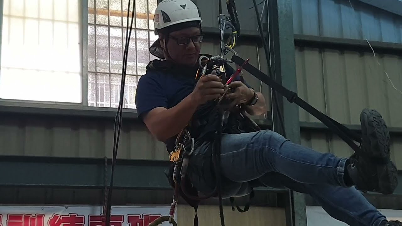 SPRAT LEVEL I 換繩技術示範 ROPE TO ROPE TRANSFER