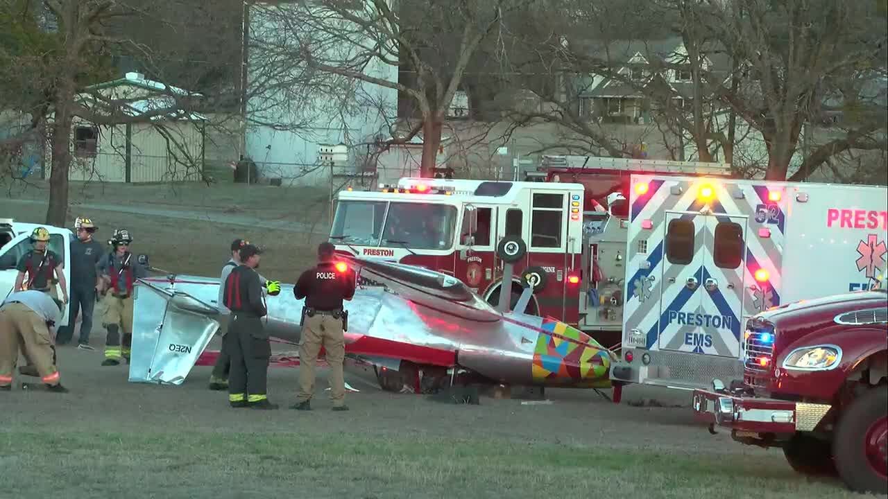 Plane crashes near Lake Texoma in Grayson County