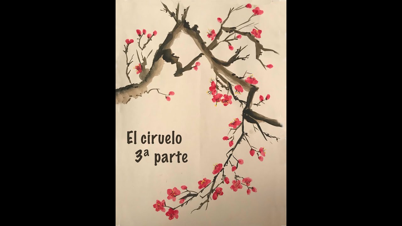 Sumi-e - El ciruelo - 3ª parte