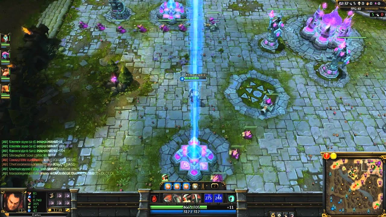 League of Legends - Darius Pentakill Bug [PT-BR]