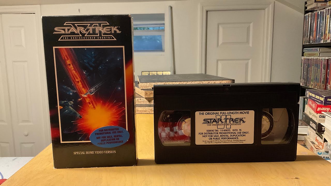 Opening to Star Trek VI: The Undiscovered Country 1992 Demo VHS [Paramount Home Video]