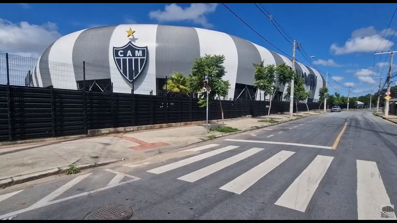 Árvores entorno da Arena MRV - Parte 1.