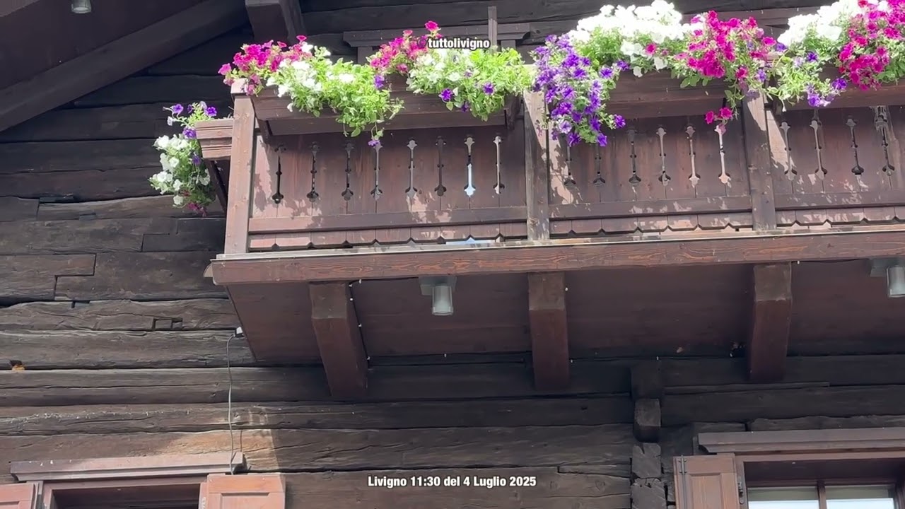 Livigno - 4 Luglio 2025 - in centro dopo la pioggia