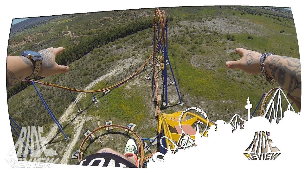 Superman / la Atracción de Acero - POV - Parque Warner Madrid