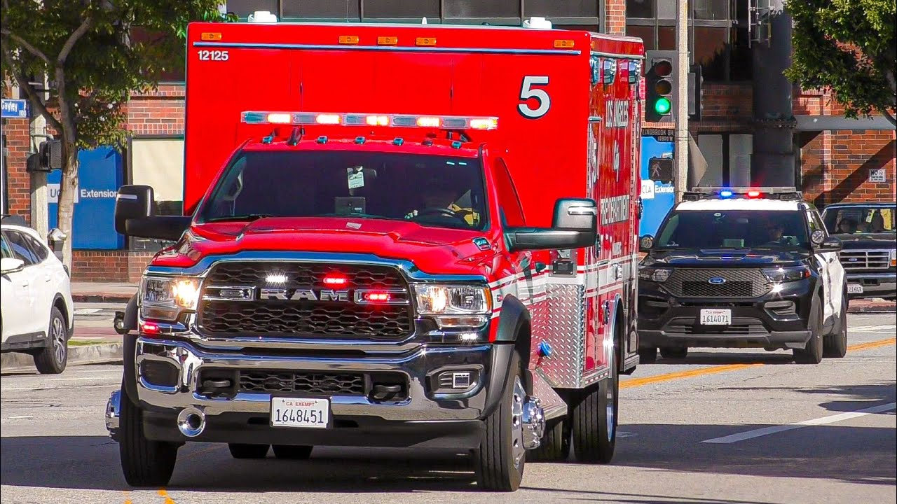 LAFD *New* Rescues Responding: Rescue 29, Rescue 33, & Rescue 5