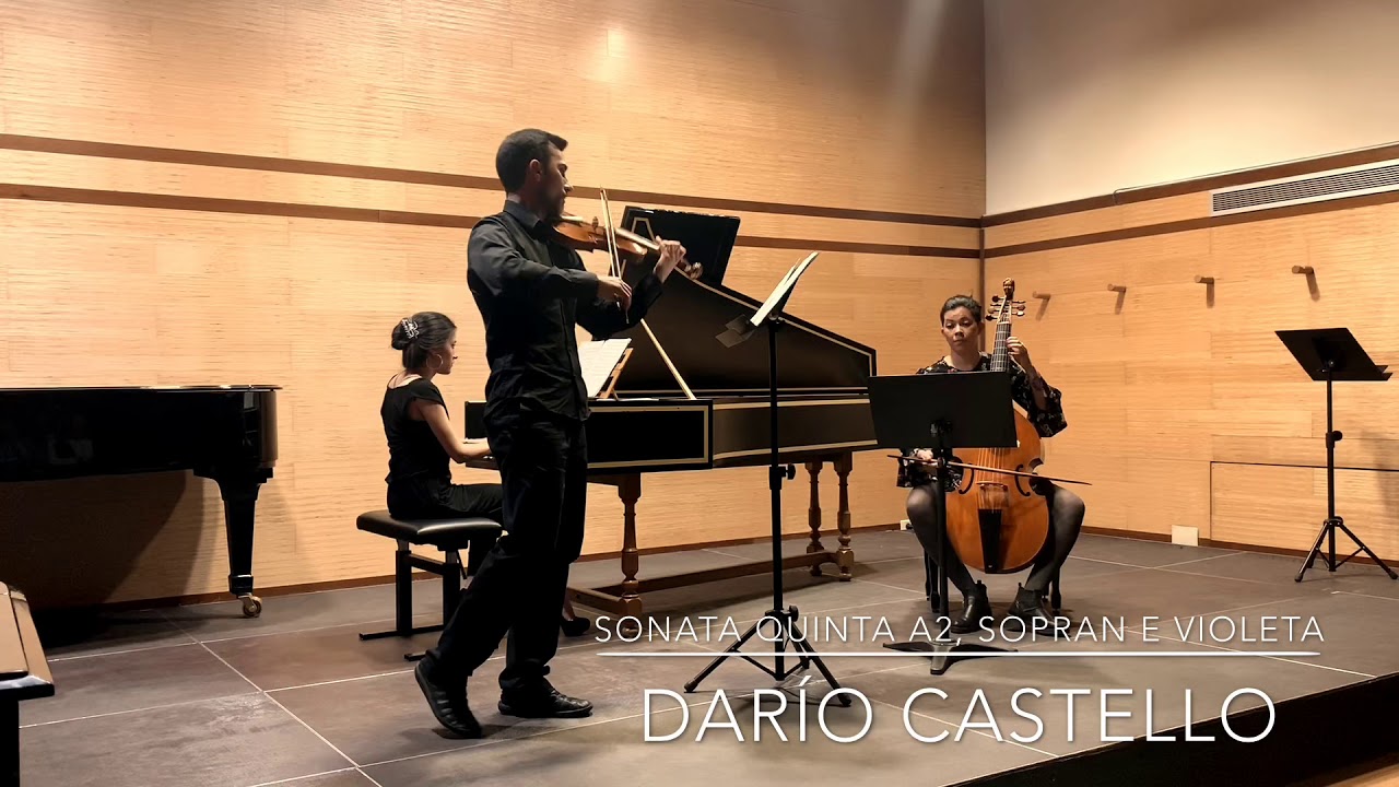 Dario Castello - Sonata Quinta a 2, sopran e violeta