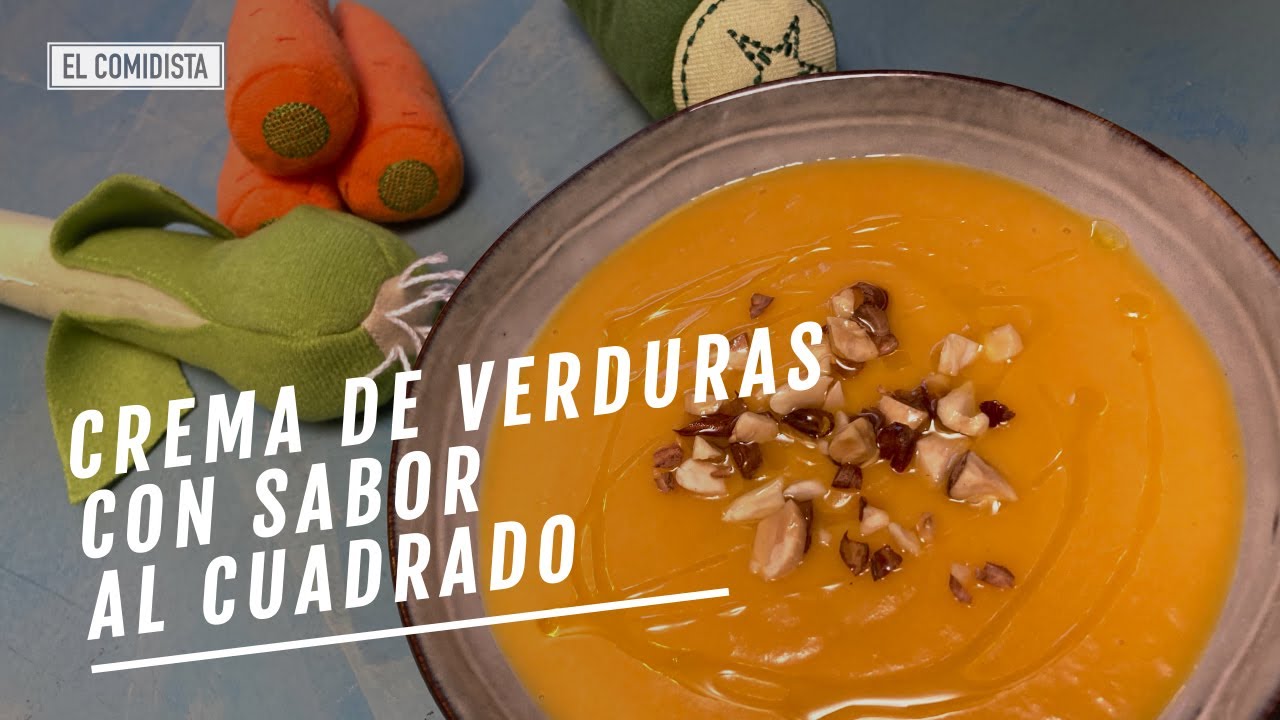 C&oacute;mo cocinar crema de verduras con sabor al cuadrado | EL COMIDISTA