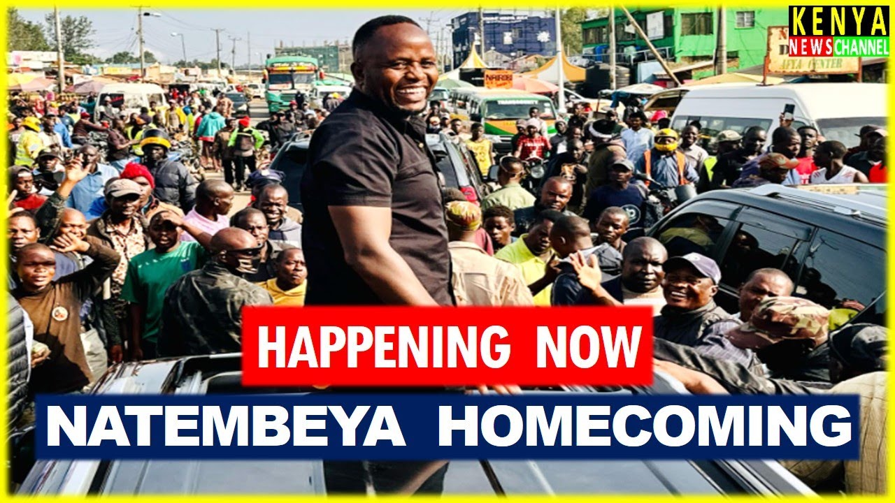 LIVE KITALE - Natembeya holds Mega Rally after Arrest by EACC