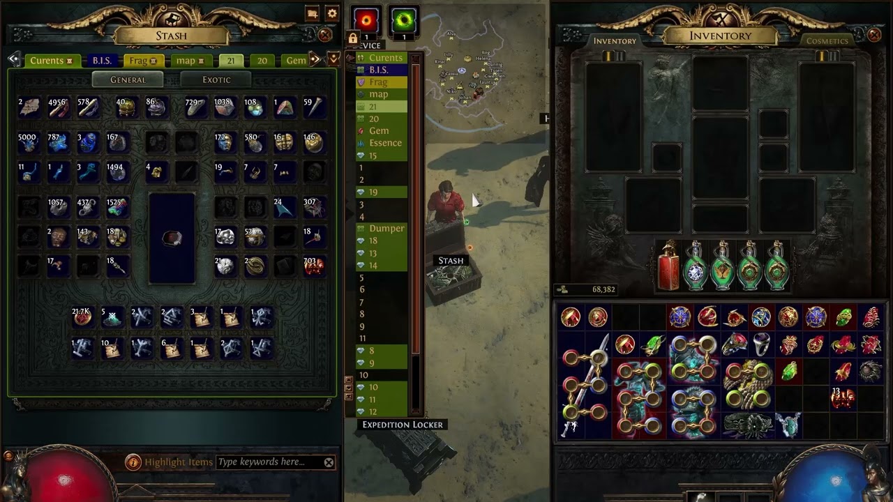 Poe Keepers End of League Corrupting My Build