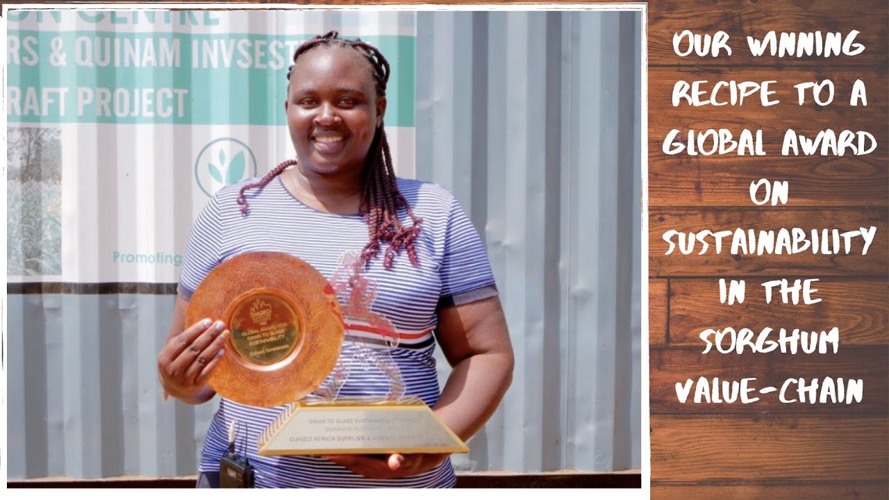 How I grew our business from a cereal store, to winning a Global sustainability award by Diageo!