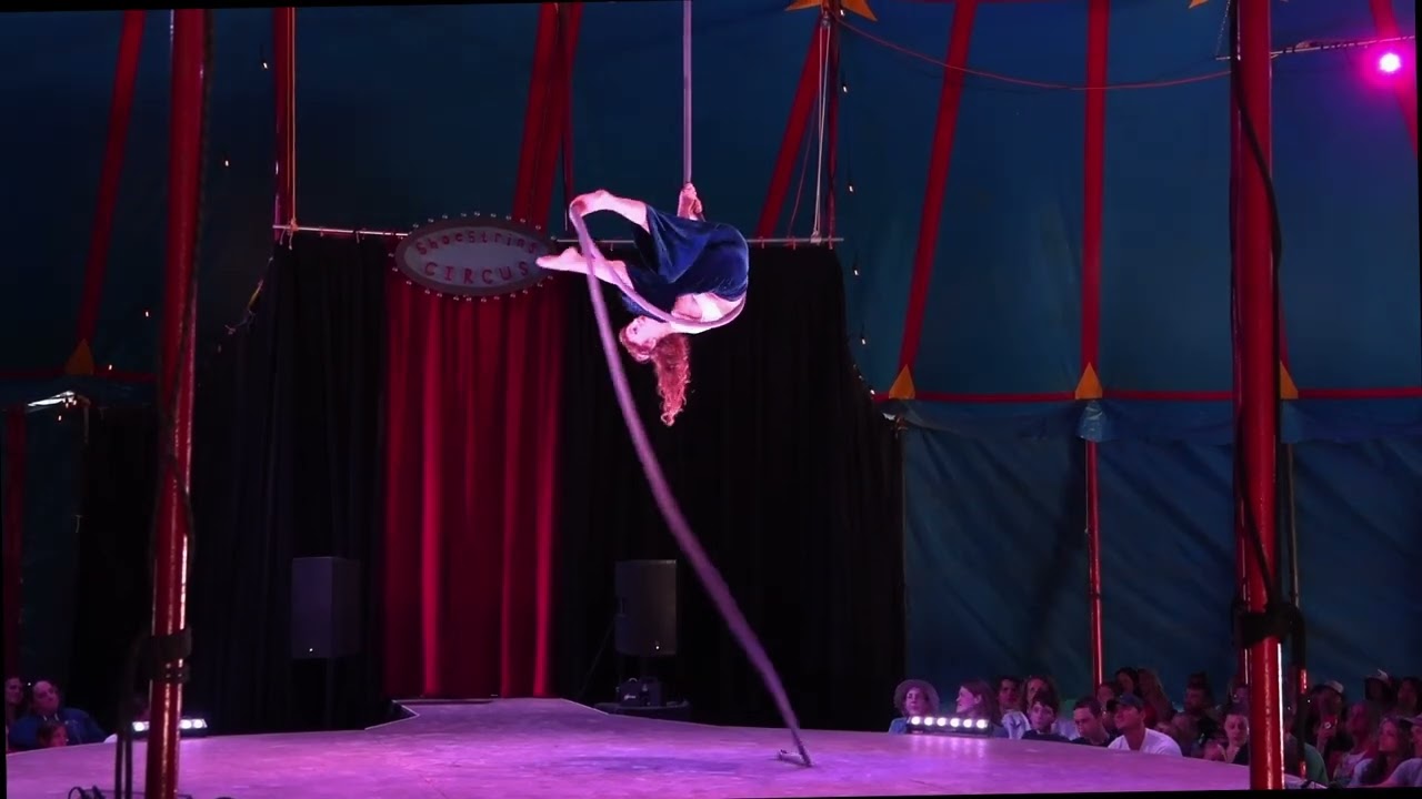 PJ Perry, corde lisse, Shoestring Circus 2023