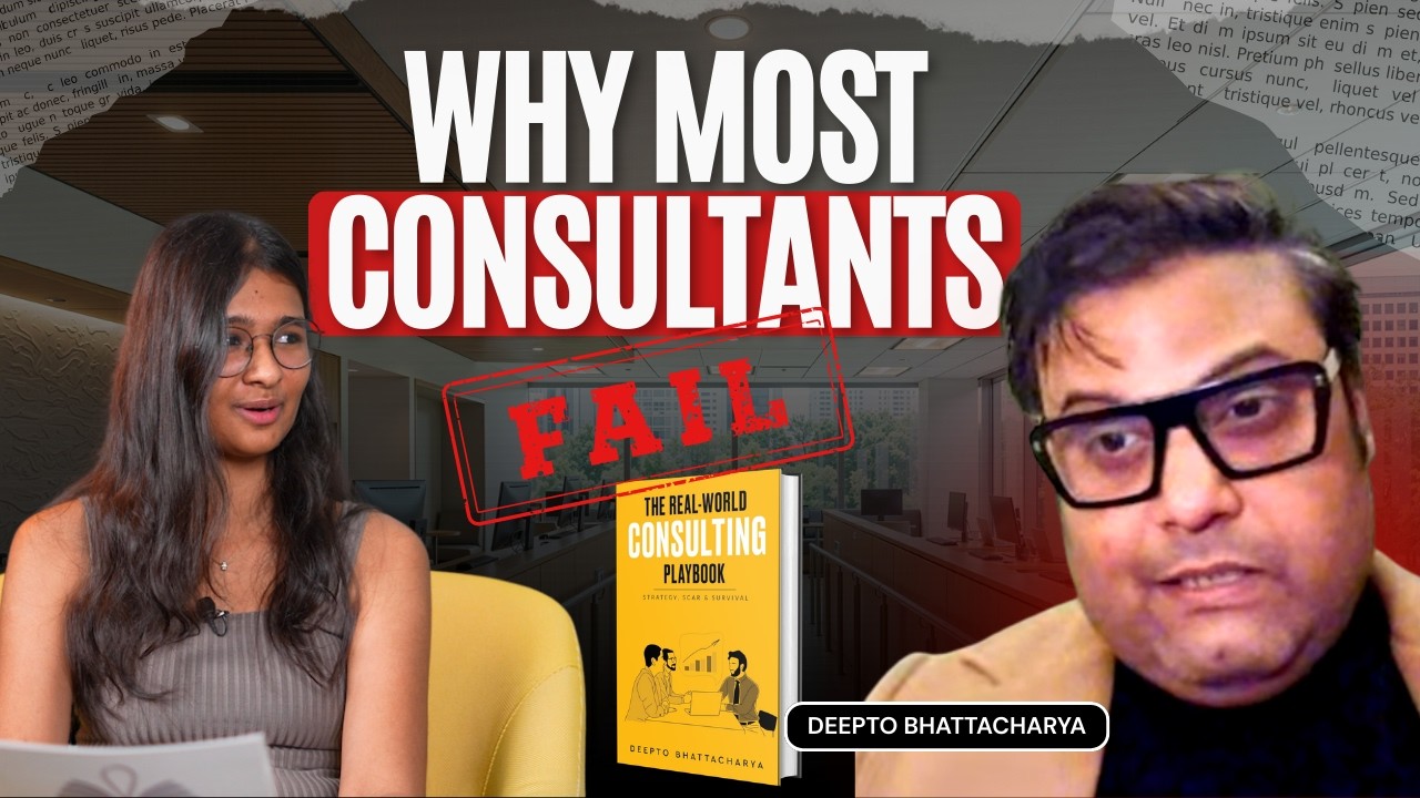 The Real Story of Consulting, In conversation with Deepto Bhattacharya