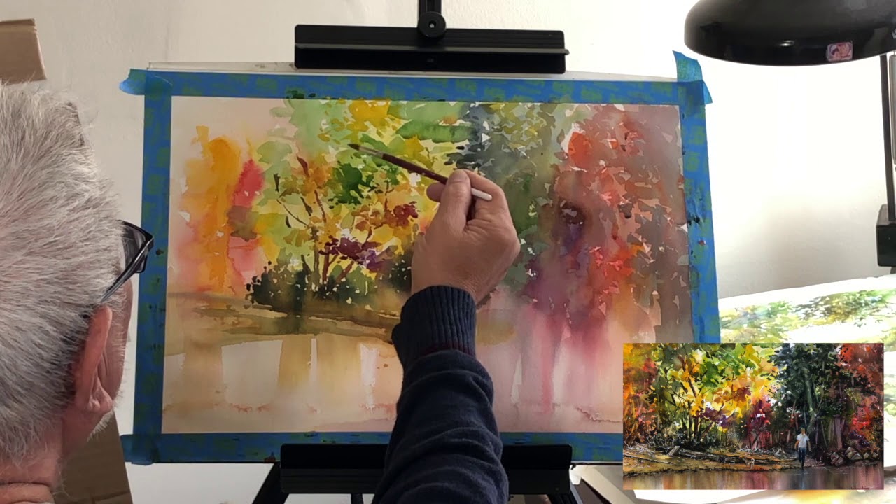 Watercolor Technics with Chris Monteiro
