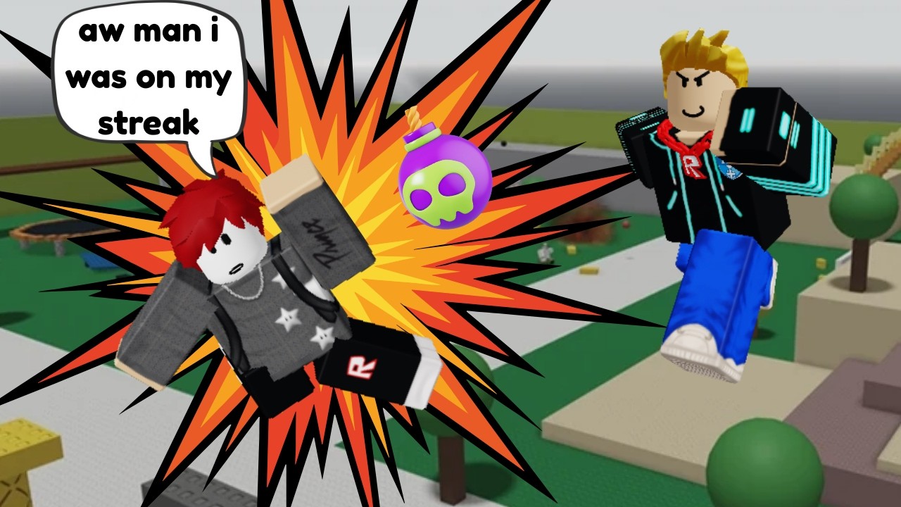 I BOMBED Players In PASS THE BOMB....