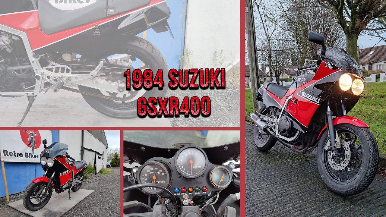 1984 Suzuki GSXR400R - suzuki  gsxr400 de 1988 (Review) GoPro Hero 9