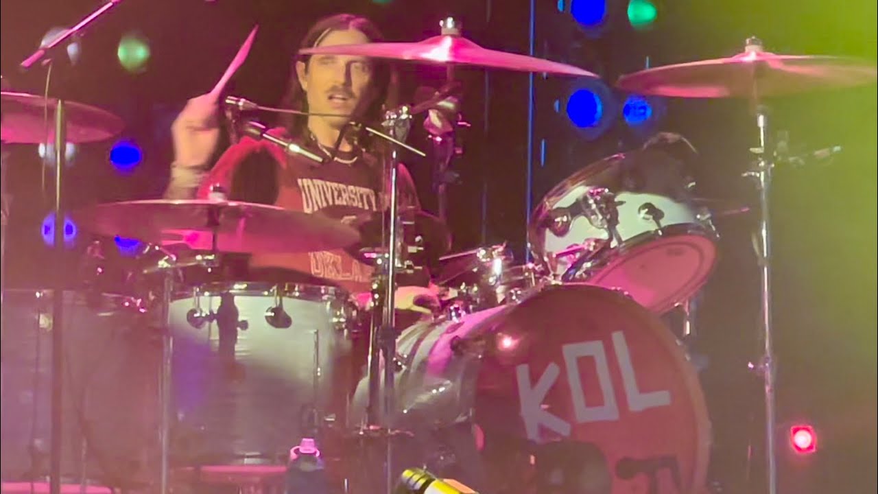 100% Nathan Followill - Kings Of Leon Live In Birmingham - DrumCam Highlights (June 2024)