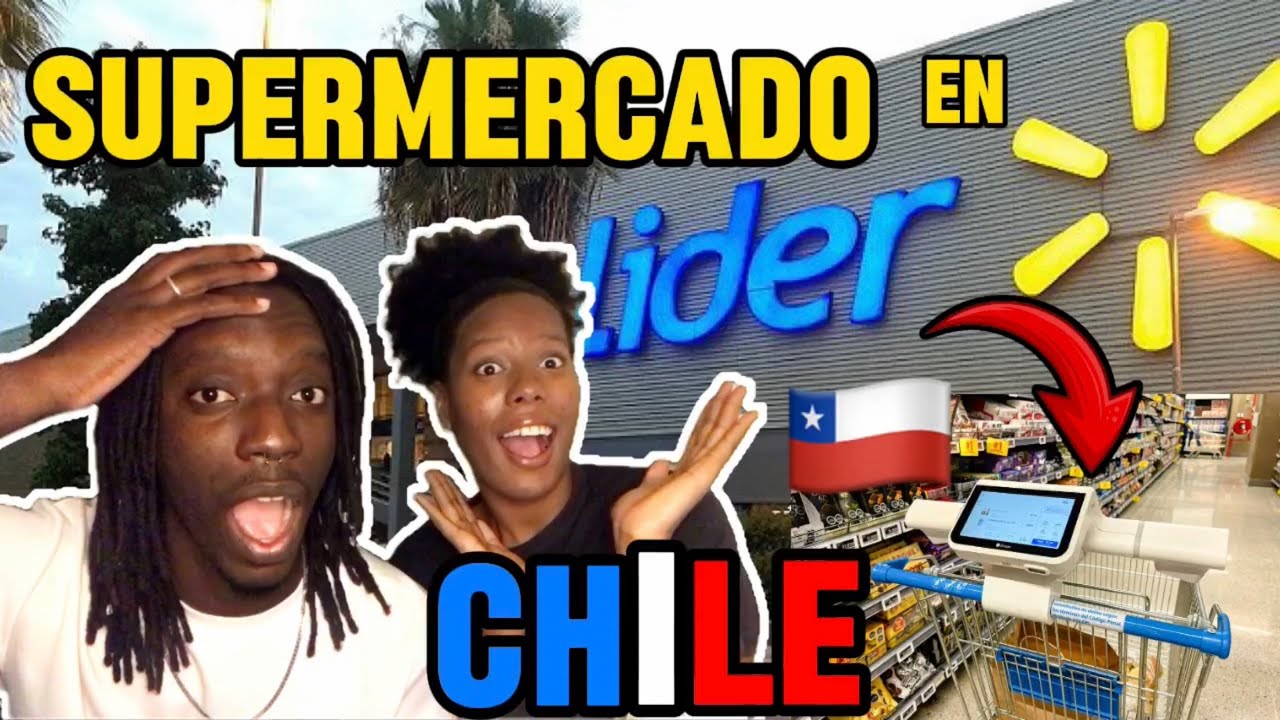 CUBANO REACCIONA a SUPERMERCADO en CHILE🇨🇱 por PRIMERA VEZ/ EL SUPERMERCADO MÁS MODERNO DE LATAM😱