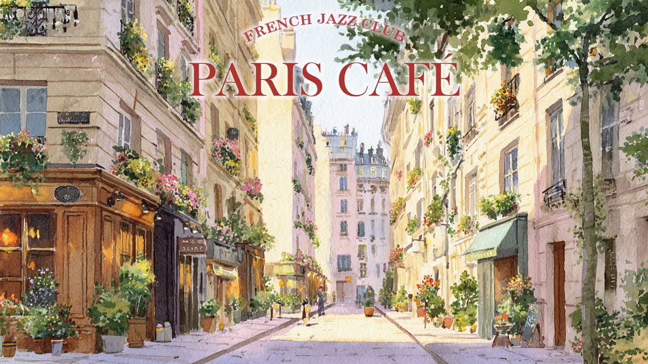 French Café Music in Paris 🗼 Instrumental Coffee Music | Guitar & Accordion