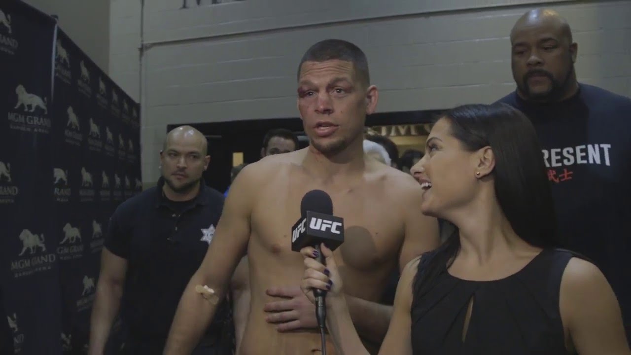 UFC 196: Nate Diaz Backstage Interview