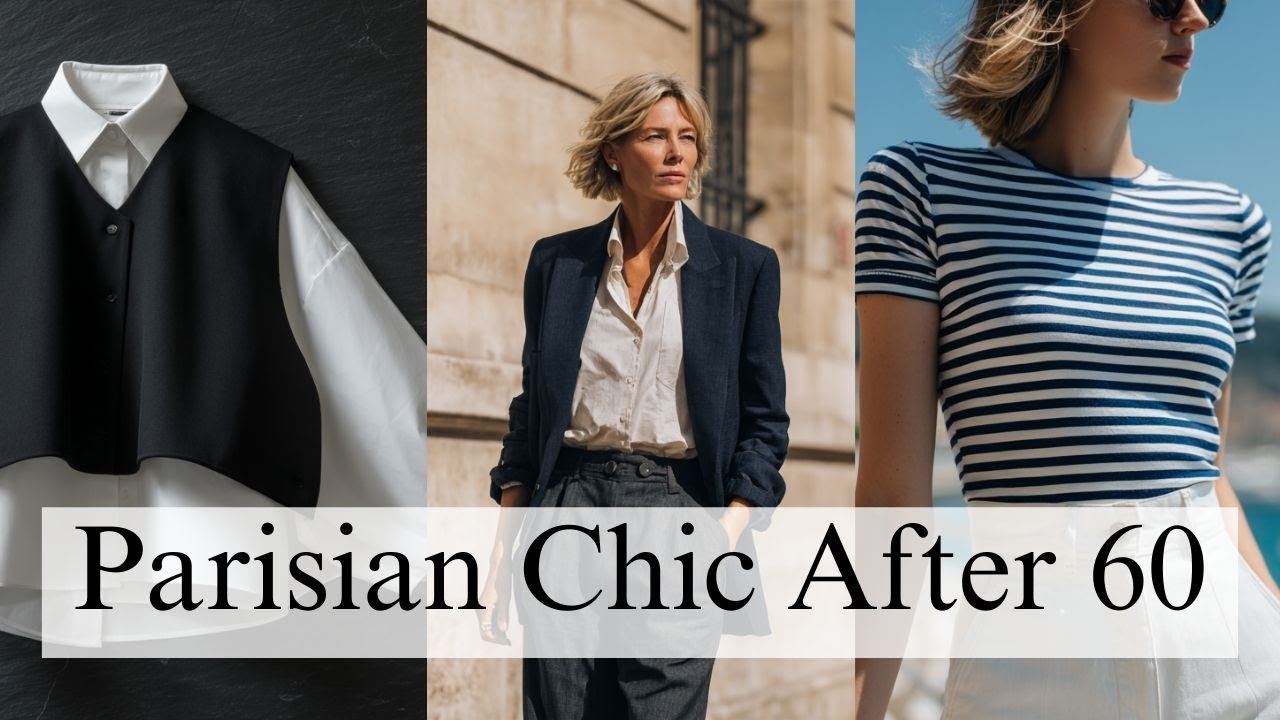 Parisian Fashion Over 60: Modern Outfits for an Elegant Ageless Look