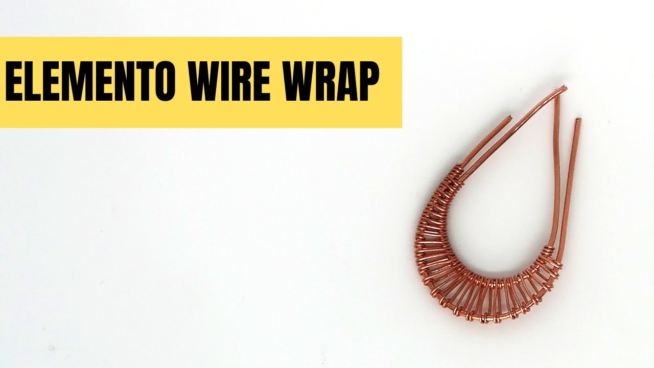 Tecnica wire wrapping tutorial italiano.