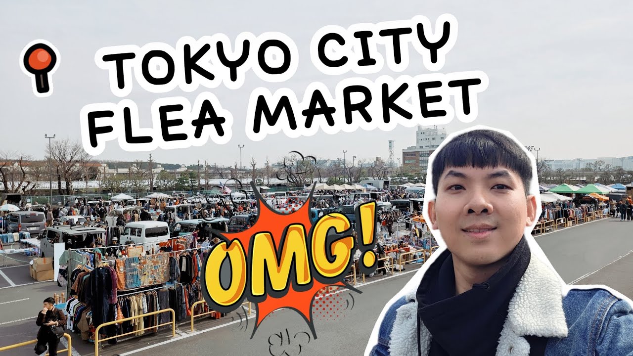 Tokyo City Flea Market ตลาดนัดมือ 2 ที่ใหญ่ที่สุดในโตเกียว