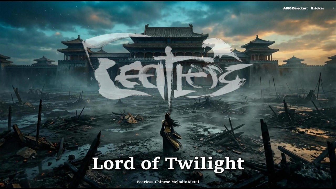 AIGC MV SERIES | Fearless - Lord Of Twilight | Chinese Melodic Death Metal