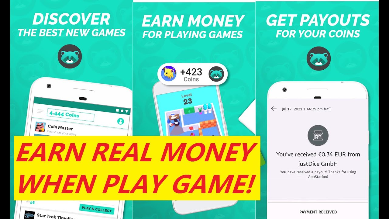 App Station - Earn Real Money While Playing Game (100% LEGIT!!)