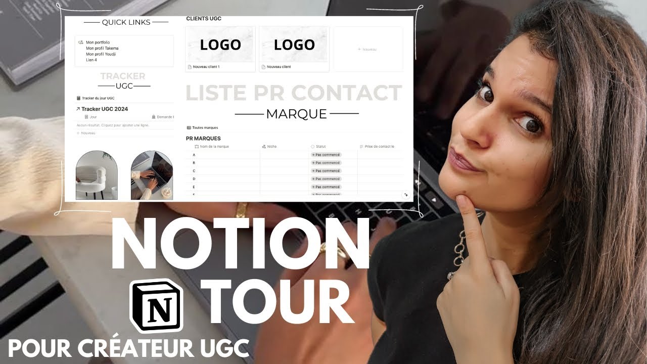 UGC: comment j'utilise NOTION + template