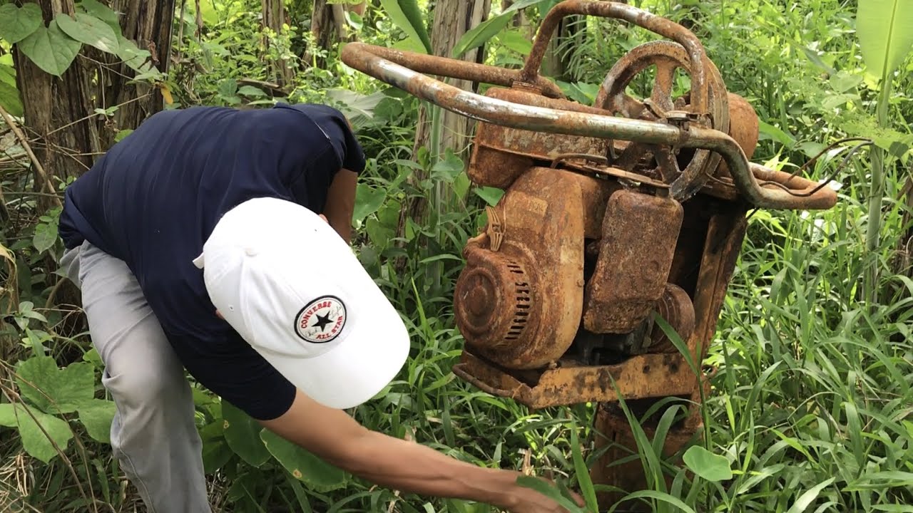 Restoration SUBARU / ROBIN EC10 Jumping Jack Compactor | Restore Jumping Jack Compactor