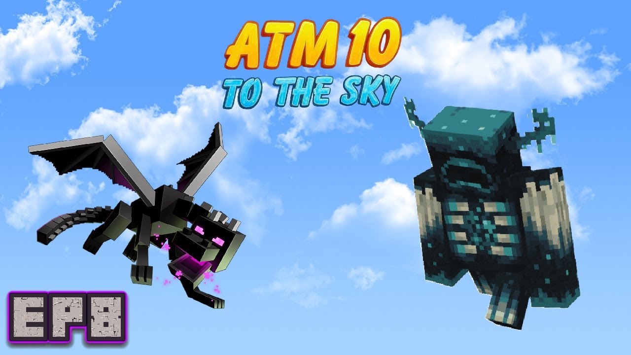 ATM10 To the sky Ep8 Drago & Warden!!! #nabbostyle #allthemods10 #minecraft