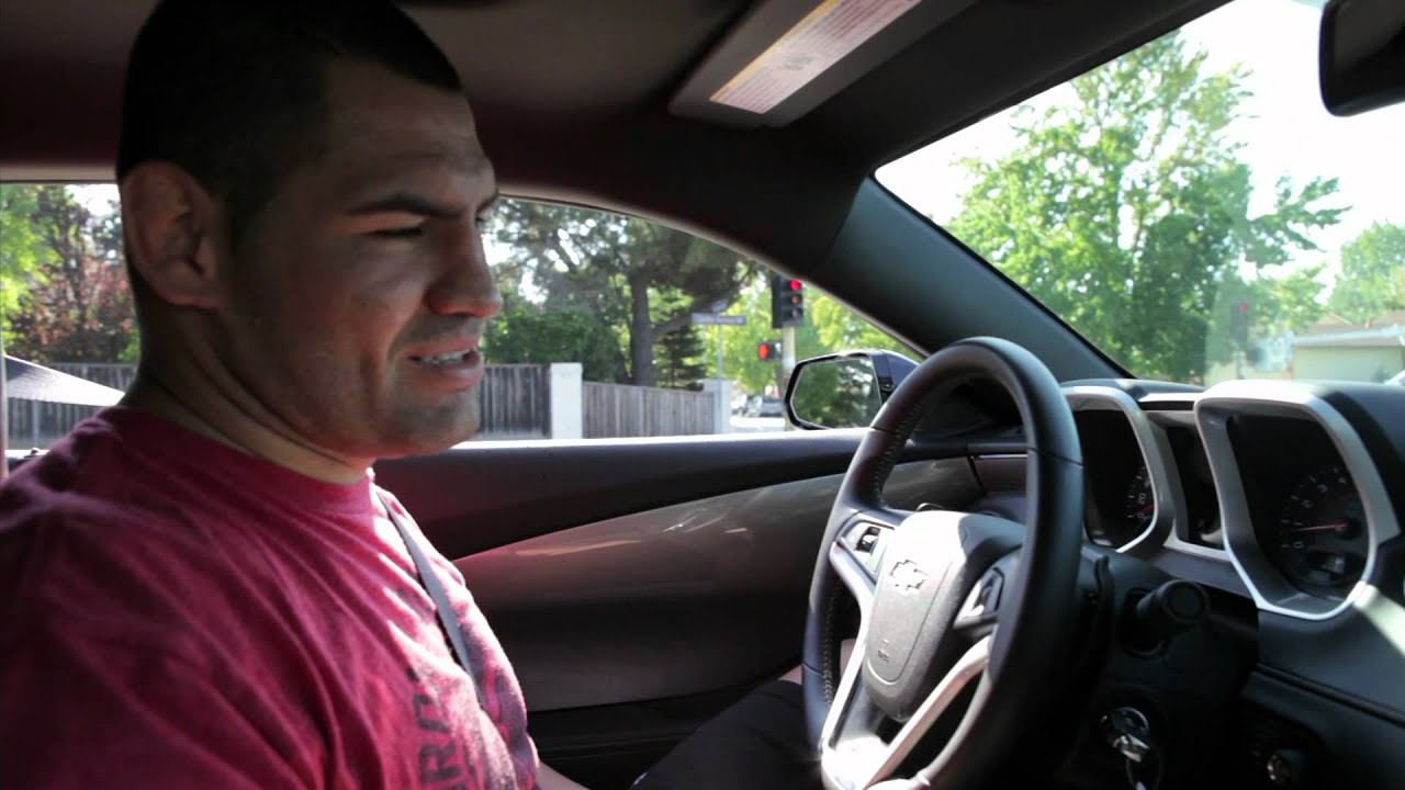 Cain Velasquez - 2012 Camaro SS Test Drive
