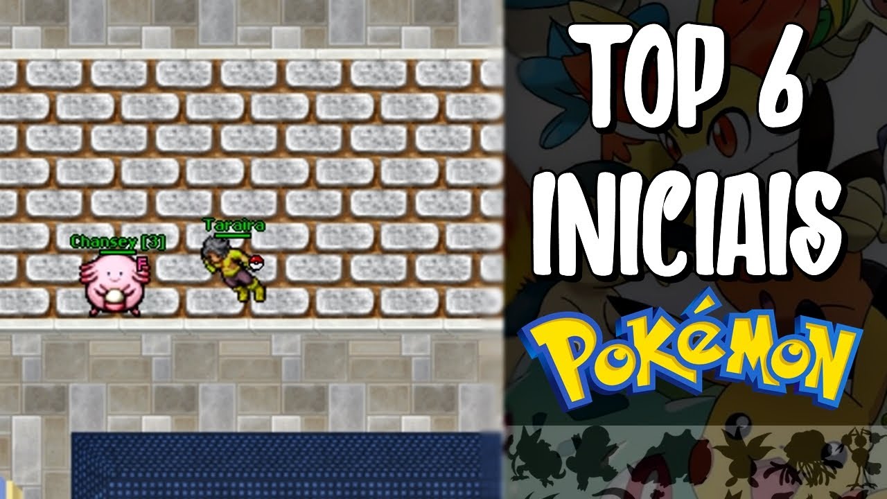 OS 6 MELHORES POKEMONS PARA COMEÇAR NO POKEMONBR | Jogo POKEMON para Mobile e PC