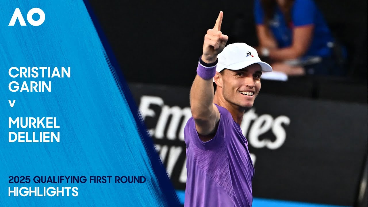 Cristian Garin v Murkel Dellien Highlights | Australian Open 2025 Qualifying First Round