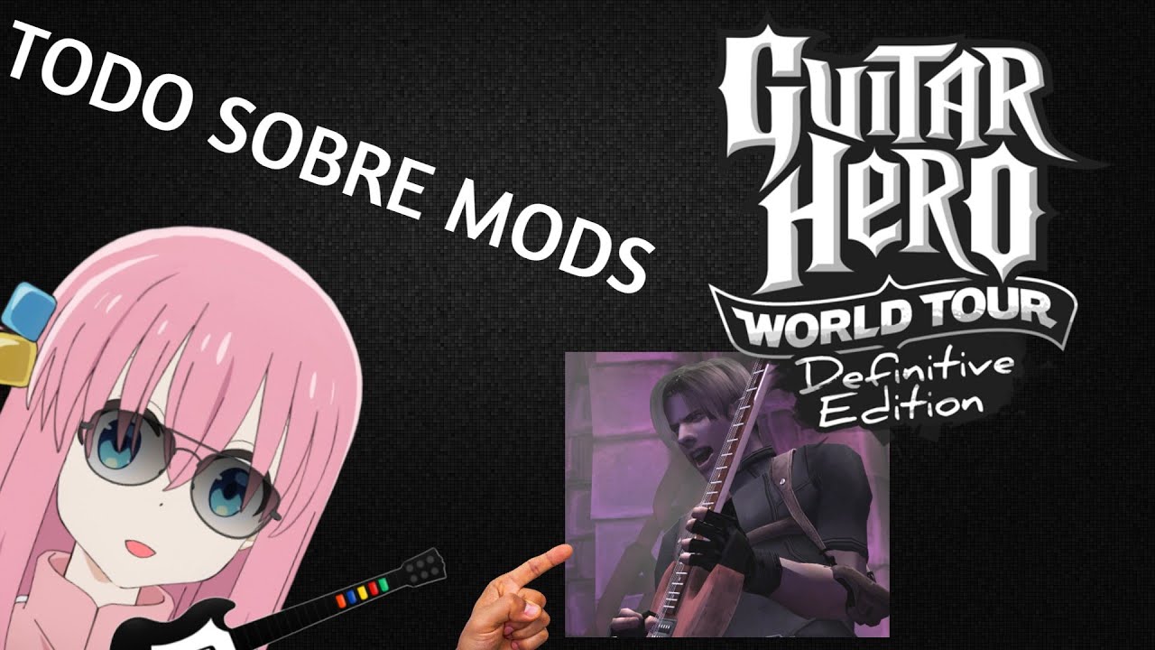 como descargar mods para guitar hero world tour definitive edition