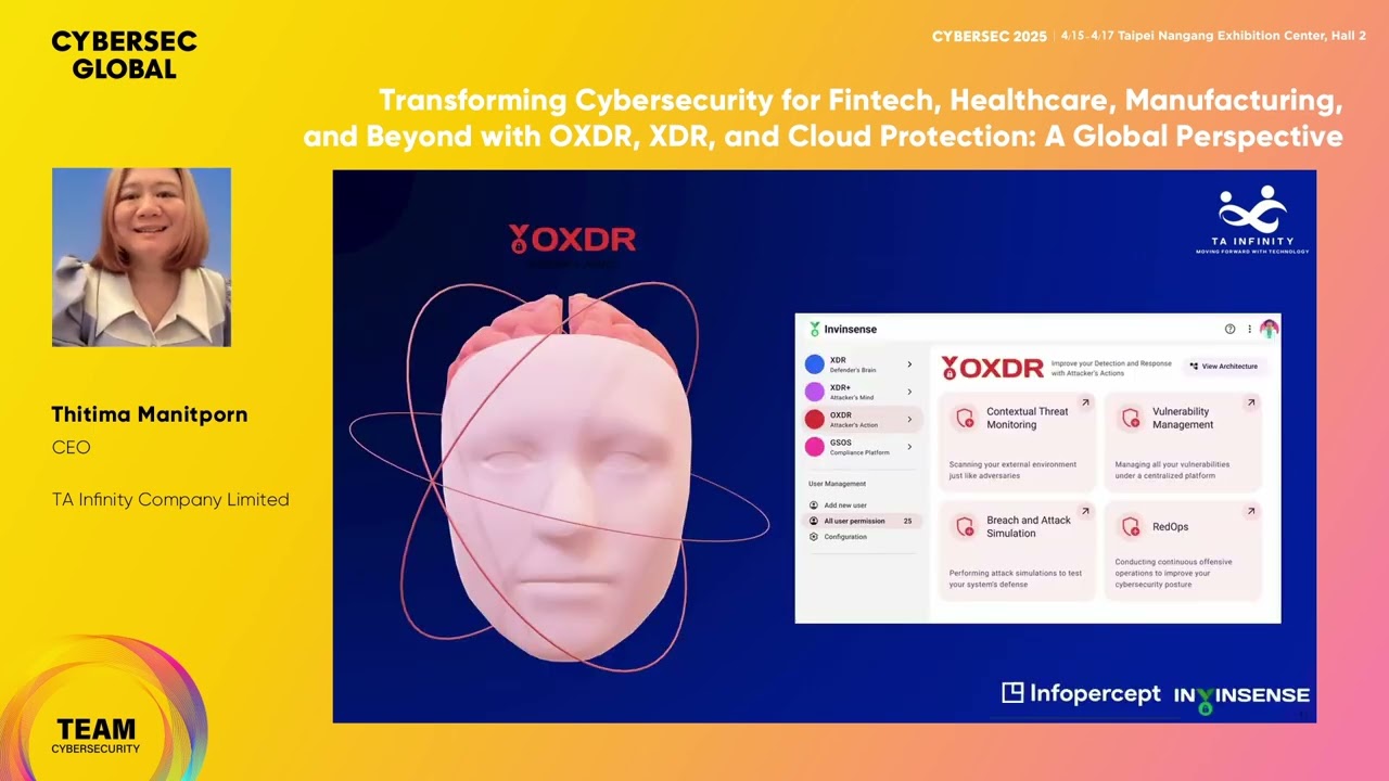 Transforming Cybersecurity for Fintech, Healthcare, Manufacturing, and Beyond with OXDR, XDR...