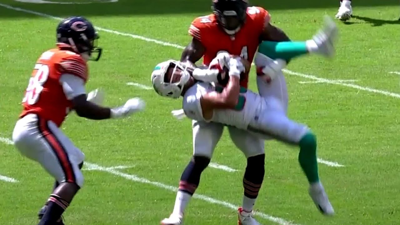 Leonard Floyd Body Slam Tackle on Danny Amendola | NFL