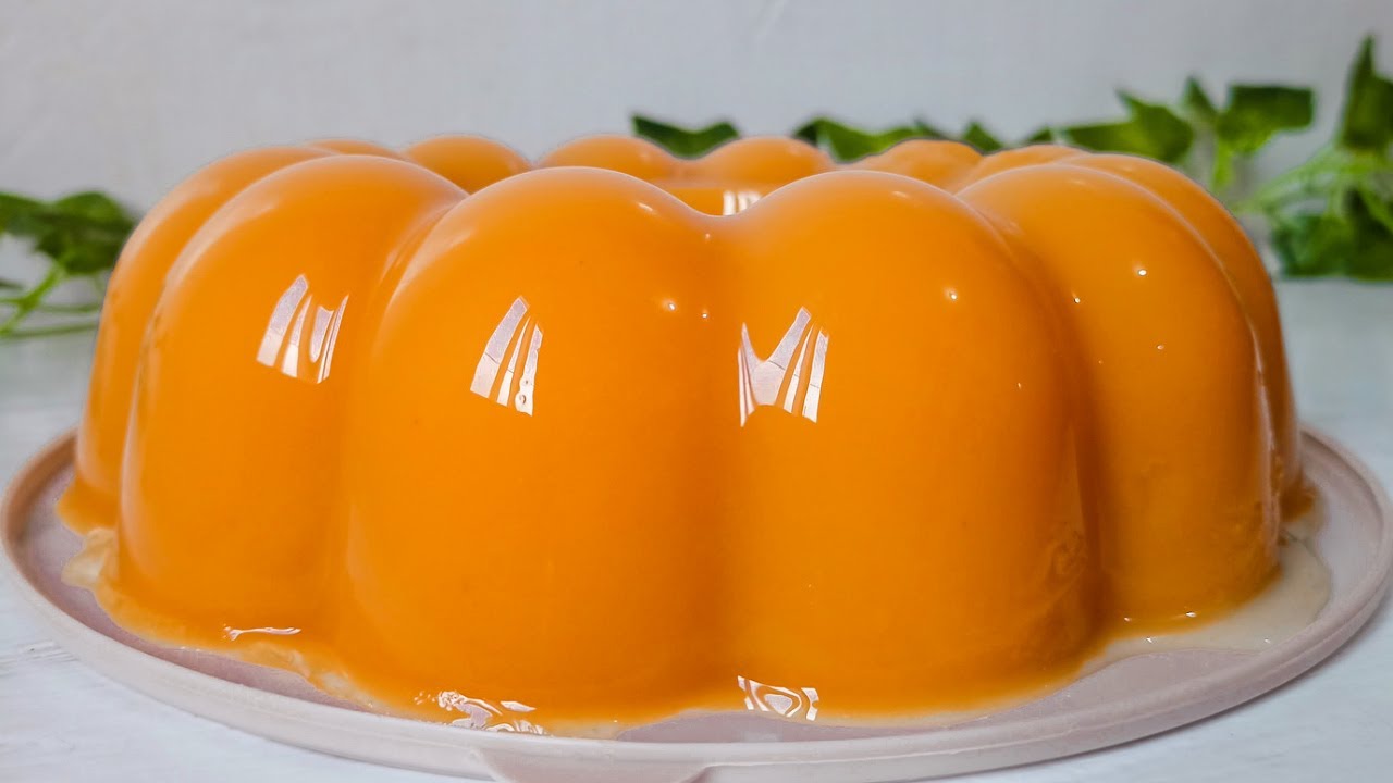 Puding ubi jalar kuning | puding lembut manis dan enak