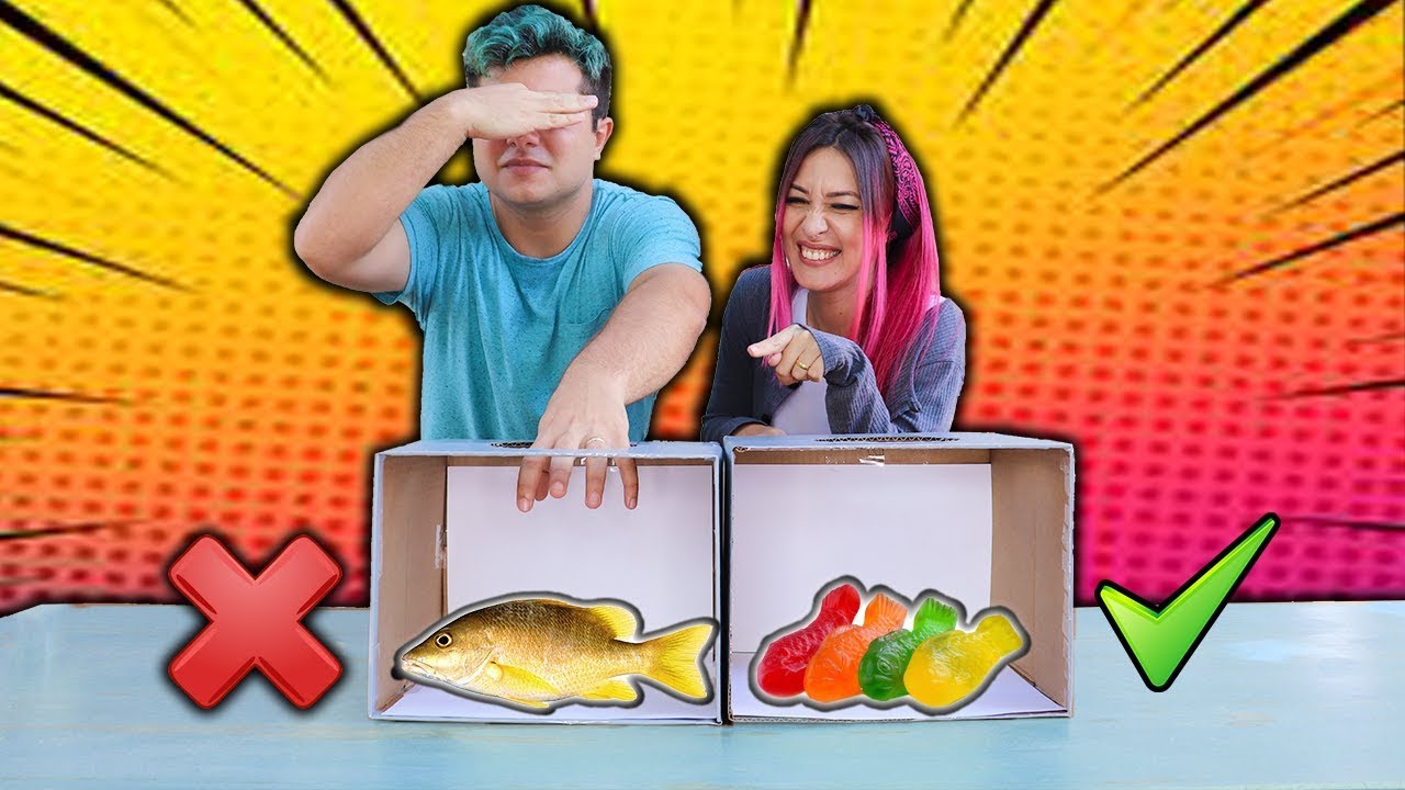 DESAFIO NÃO ESCOLHA A CAIXA MISTERIOSA DE COMIDA ERRADA | Família Maloucos ( mystery box challenge )